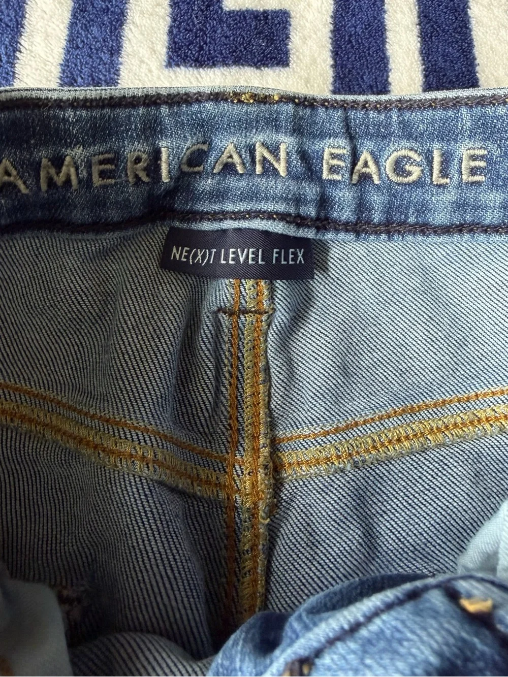 American Eagle Outfitters medium blue